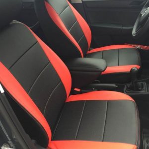 Чохли на сидіння, модельні авточохли для Шевроле Нива (Chevrolet Niva I 2009-2020), екошкіра лайт, повний комплект