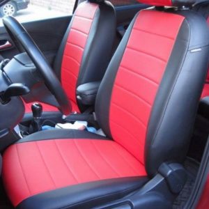 Чохли на сидіння, модельні авточохли для Chery Tiggo 3 2014- wagon, екошкіра лайт, повний комплект