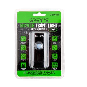Ліхтарик на велосипед Grey’s LED 2xCree XP-G 400lm 1050mAh USBпорт