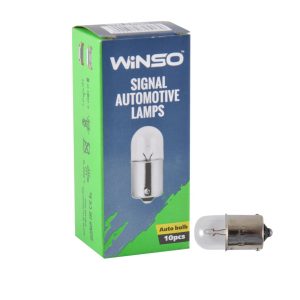 Лампа розжарювання Winso 24V R10W 10W BA15s, 10шт