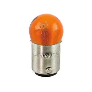 Лампа розжарювання Solar 12V 18/5W BAY15d Amber, 10шт