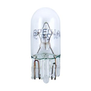 Лампа розжарювання Brevia W5W 12V 5W W2.1×9.5d CP, 10шт
