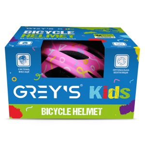 Велосипедний шолом дитячий Grey’s М рожевий матовий