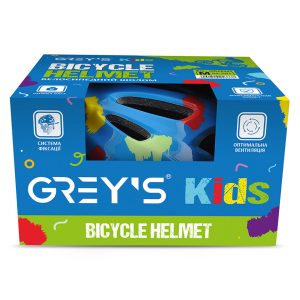Велосипедний шолом дитячий Grey’s М синій матовий