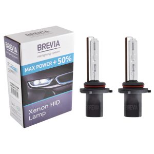 Ксенонова лампа Brevia HB4 (9006) +50%, 5500K, 85V, 35W P22d KET, 2шт