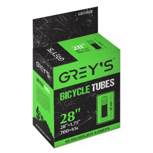 Камера для велосипеда Grey’s 28’x1,75 AV 48мм