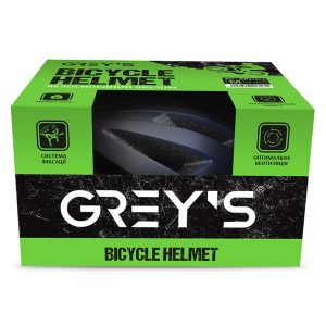 Велосипедний шолом Grey’s М чорно-синій матовий