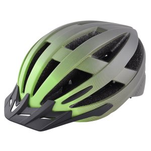 Велосипедний шолом Grey’s М чорно-зелений матовий
