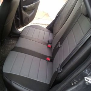 Чохли на сидіння, модельні авточохли для Chery E5  2011-2016, екошкіра лайт, повний комплект
