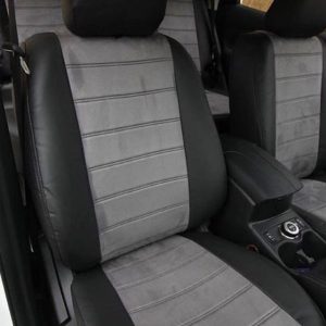 Чохли на сидіння, модельні авточохли для Volkswagen Passat B7 екошкіра + антара, повний комплект